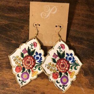 Never worn- plunder earrings